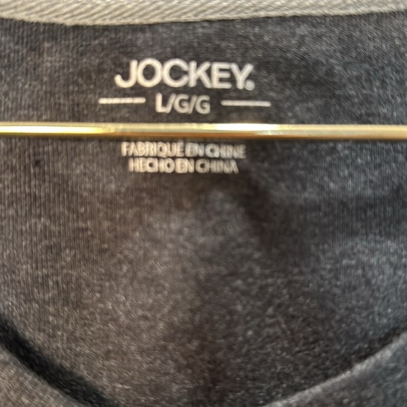 NWOT Jockey Grey Union Suit Size L - Picture 6 of 7